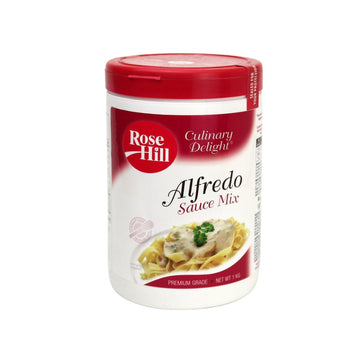 1 kg tub of Rose Hill Culinary Delight Alfredo Sauce Mix for professional food service