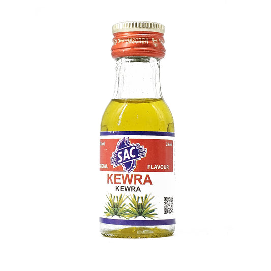 SAC kewra flavour 25ml bottle packaging