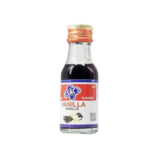 SAC vanilla flavour essence 25ml bottle