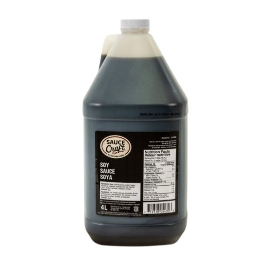 sauce craft soy sauce label with dark umami sauce
