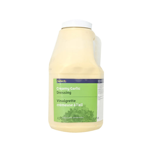 Creamy garlic dressing 4L ready-to-use foodservice jug
