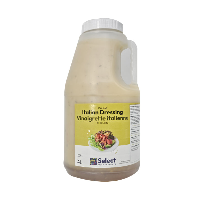 Classic Italian dressing 4L ready-to-use foodservice jug
