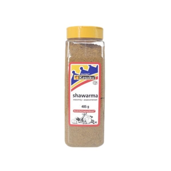Shawarma seasoning available in 454 g and 5 lb sizes

