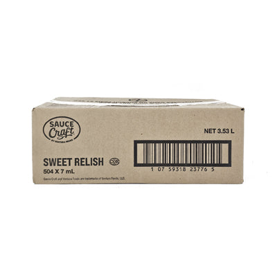 Single serve tartar sauce sachets for fish and chips