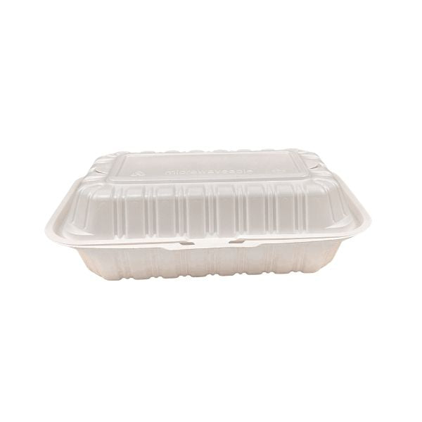 SL PP-188 9x6 microwave safe PP hinged lid container 200CT case