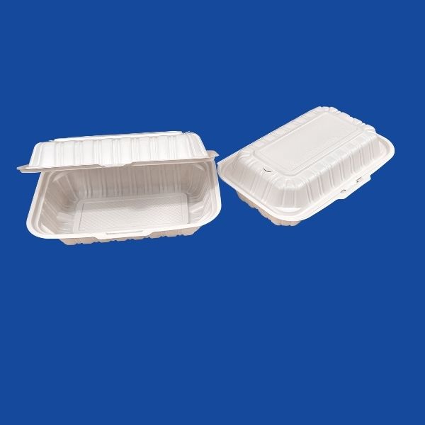 Bulk 200CT SL PP-188 hinged takeout containers for restaurants in GTA