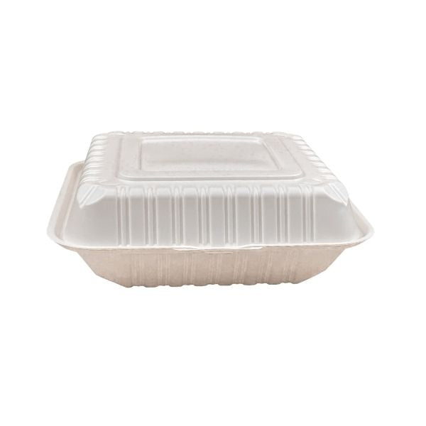 SL PP-901 9x9 microwave safe PP hinged lid container 150CT case