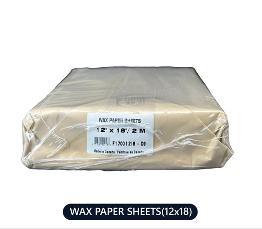 store food with Wax Paper 12x18