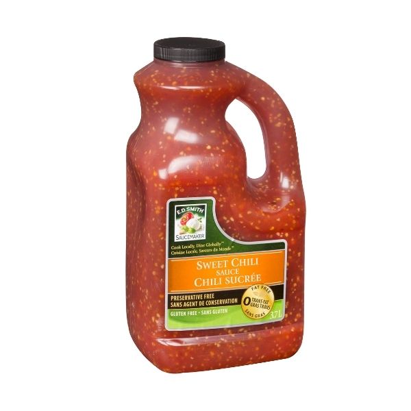 sweet chili sauce 3.7L bulk jug for restaurant and catering use
