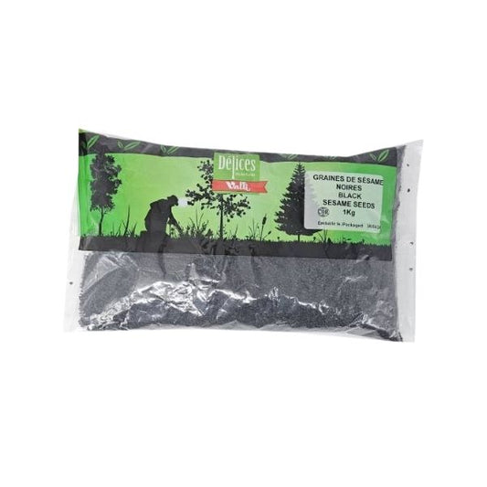 Valli Délices black sesame seeds 1kg pack