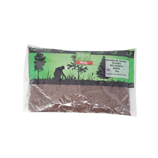 Valli Délices red quinoa seeds 1kg pack