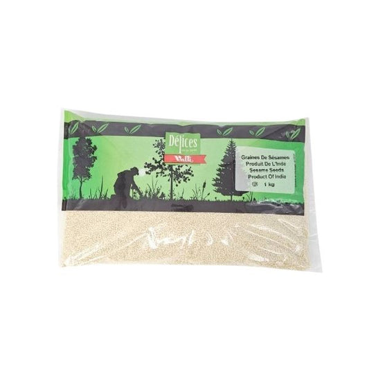 Valli Délices white sesame seeds 1kg pack