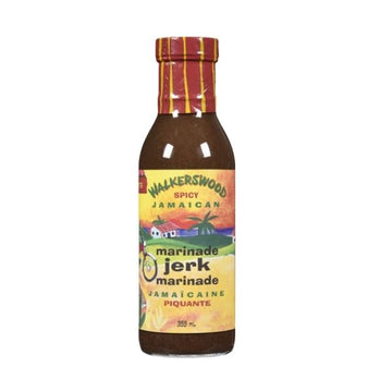Walkerswood spicy Jamaican jerk marinade 355ml bottle
