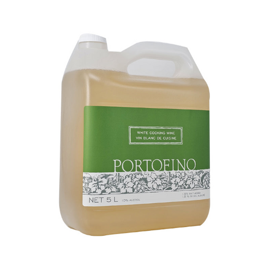  white cooking wine 5L bulk container for sauces and marinades