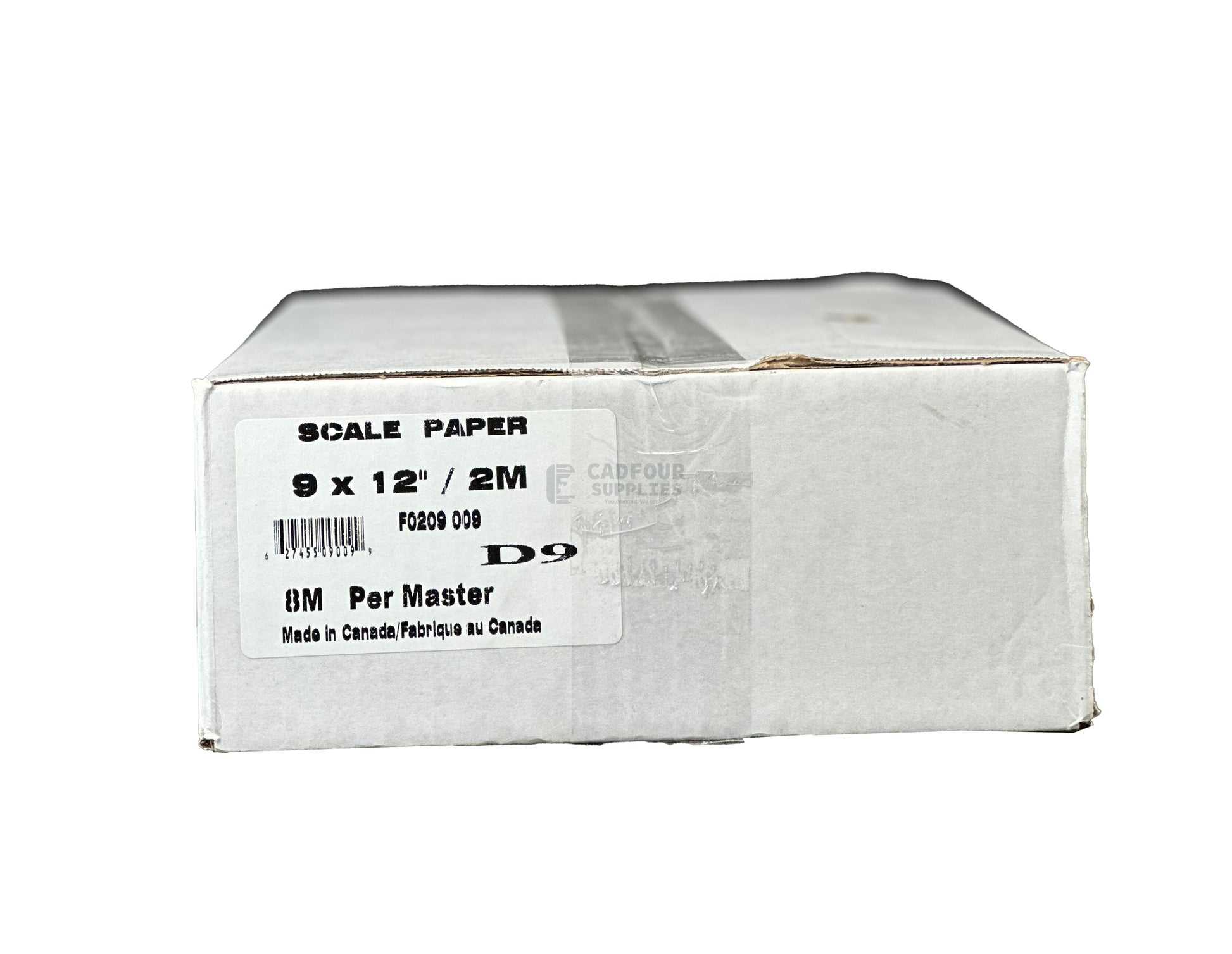 white 9x12 scale paper sheets stack used for food wrapping and deli counters