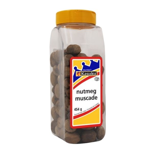 whole nutmeg seeds for fresh grating and cooking
