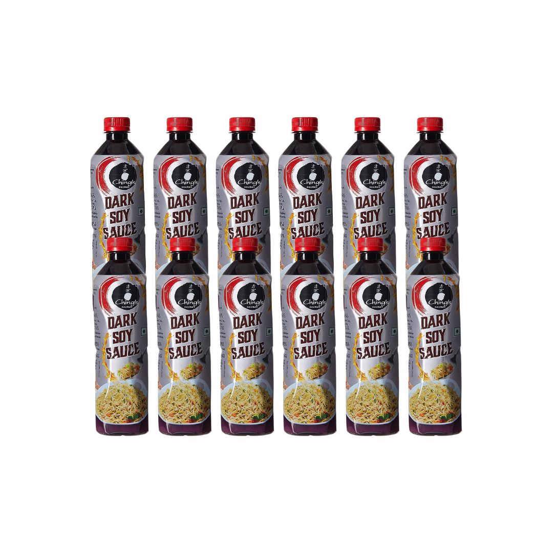 Rich dark soy sauce by Ching's Secret ideal for coloring fried rice and Hakka noodles