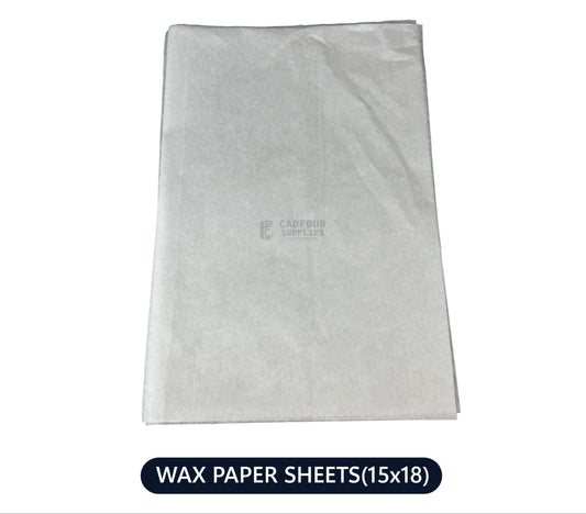 with Wax Paper 15x18.