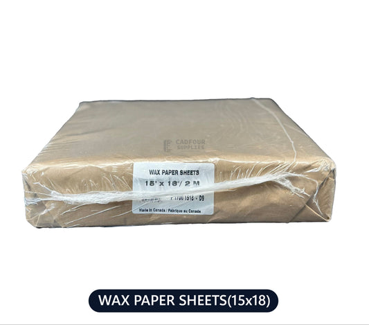 with Wax Paper 15x18.