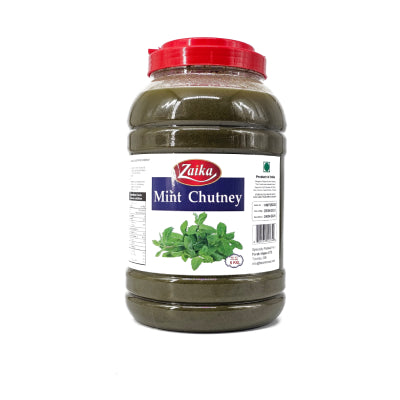 green mint chutney large pack for catering and foodservice
