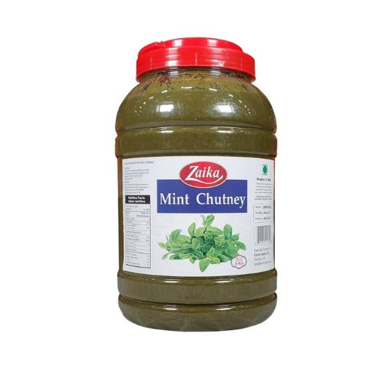 Zaika mint chutney 5KG large foodservice jar
